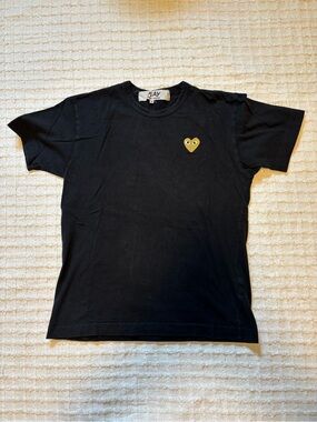 Comme des Garçons PLAY Black Crew Neck Tee